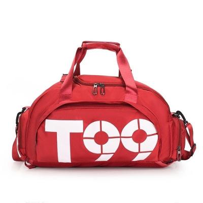 Bolsa Esportiva Ming para Academia e Viagem com Compartimentos Impermeável Vermelho OEM