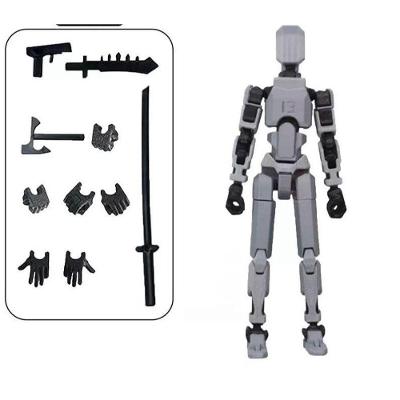 Boneco de Ação Dummy 13 Articulado Colecionável com Juntas Móveis Cinza OEM