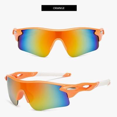 Óculos de Ciclismo SSRB0026 com Lentes de Policarbonato e Proteção UV400 Laranja OEM