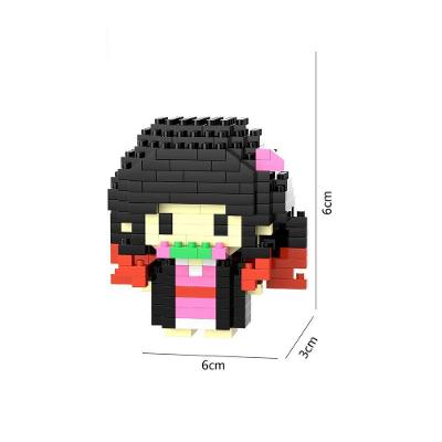 Brinquedo Blocos de Montar Infantil F3045 Educativo com Animais em Plástico ABS OEM