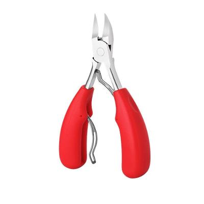 Alicate de Cortar Unha Mola Dupla Curvado Profissional Aço Inox Esterilizável em Estufa e Autoclave