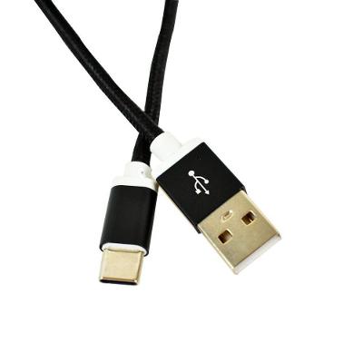 Cabo USB Tipo C Evus C-055 Fast Charge com Transferência de Dados Rápida Preto 1M 1 Cabo