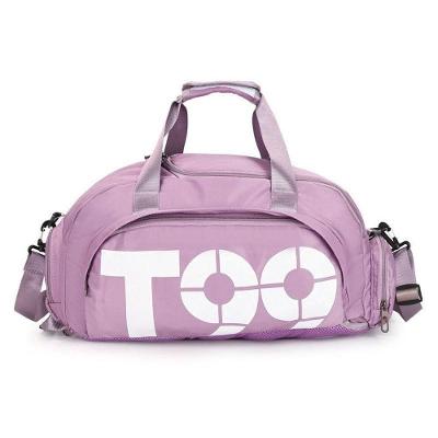Bolsa Esportiva Ming para Treino com Compartimentos Impermeável Roxo Claro OEM
