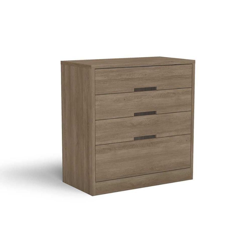 Cômoda Infantil S824 c/ 4 Gavetas Nogueira - Kappesberg - 1