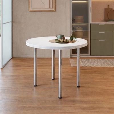 Mesa Estrutura Cromada Mc4090-tp813 Tampo 900x45mm Branco