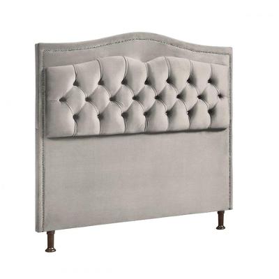 Cabeceira Para Cama Box Solteiro Holanda Plus Veludo Marfim Shop Das Cabeceiras