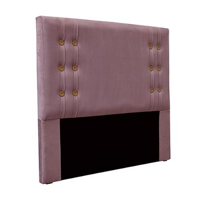 Cabeceira Decorativa Casal 1,40m Kors Veludo Uva G63 - Gran Belo