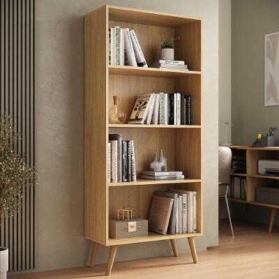 Estante De Escritório Organizadora 68cm Com 3 Prateleiras Retrô Urban Multimóveis Mp6037 Madeirado