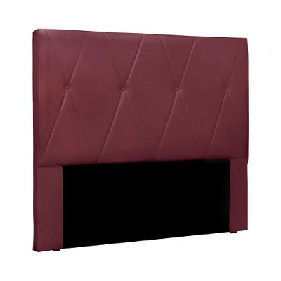 Cabeceira Decorativa King Size 1,95m Yves Veludo Vinho G63 - Gran Belo