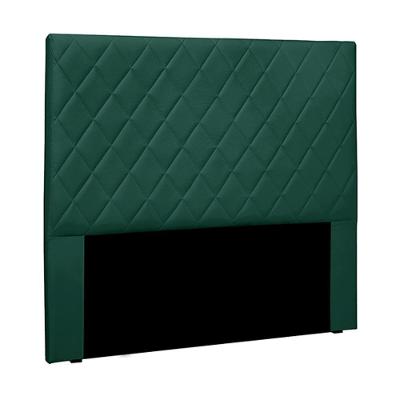 Cabeceira Decorativa King Size 1,95m Baelon Veludo Verde Floresta G63 - Gran Belo