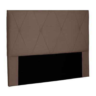Cabeceira Decorativa King Size 1,95m Yves Suede Caramelo G63 - Gran Belo