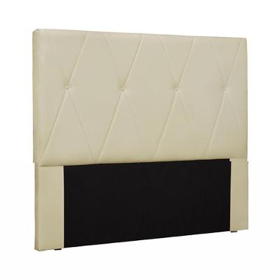 Cabeceira Decorativa King Size 1,95m Yves Veludo Bege G63 - Gran Belo