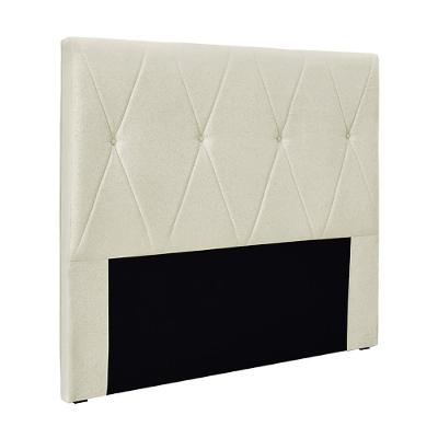 Cabeceira Decorativa Queen Size 1,60m Yves Linho Natural G63 - Gran Belo