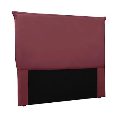 Cabeceira Decorativa Casal 1,40m Trento Veludo Vinho G63 - Gran Belo