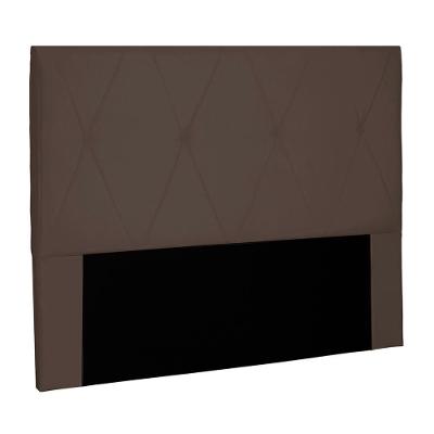 Cabeceira Decorativa 1,40m Yves Suede Café G63 - Gran Belo