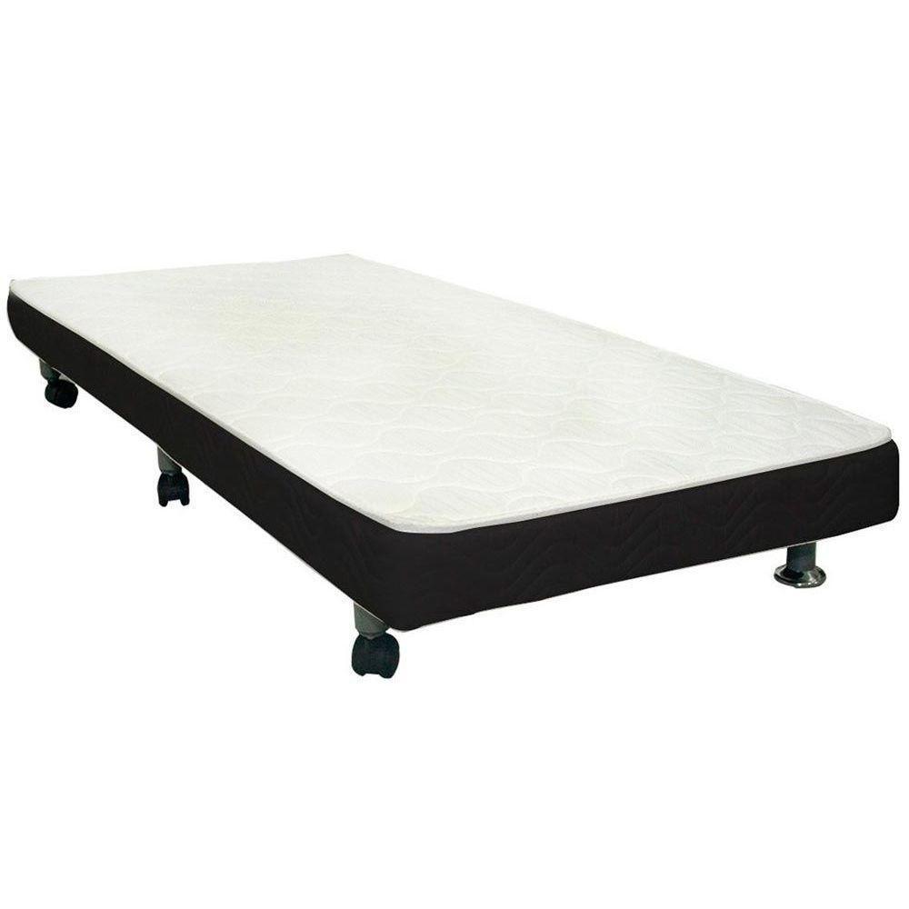 Cama Box Base c/Auxiliar Solteiro Revolution Courano Nero Black (88x188) - Ortobom - 4