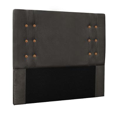 Cabeceira Decorativa Queen Size 1,60m Kors Suede Cinza G63 - Gran Belo