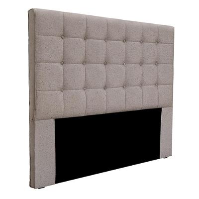Cabeceira Decorativa Casal 1,40m Tropea Linho Areia G63 - Gran Belo