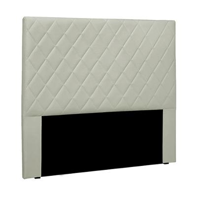 Cabeceira Decorativa 1,40m Baelon Veludo Prata G63 - Gran Belo