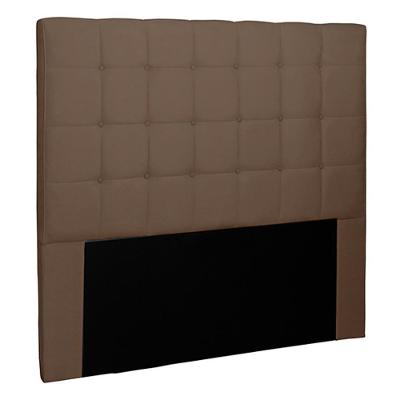 Cabeceira Decorativa Casal 1,40m Tropea Suede Caramelo G63 - Gran Belo