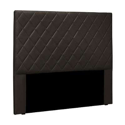 Cabeceira Decorativa King Size 1,95m Baelon Pu Marrom G63 - Gran Belo
