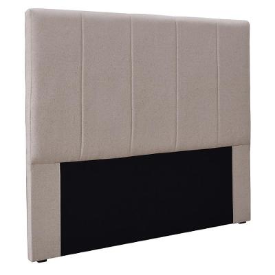 Cabeceira Decorativa King Size Casal 1,95m Erza Linho Areia G63 - Gran Belo