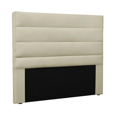 Cabeceira Decorativa King Size 1,95m Guess Pu Marfim G63 - Gran Belo