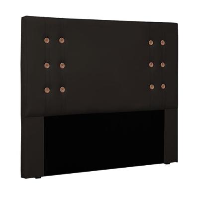 Cabeceira Decorativa Queen Size 1,60m Kors Pu Marrom G63 - Gran Belo