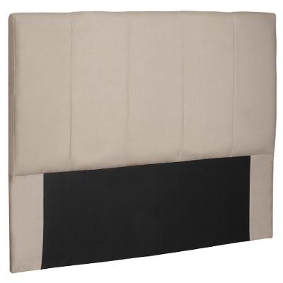 Cabeceira Decorativa Casal 1,40m Erza Suede Bege G63 - Gran Belo