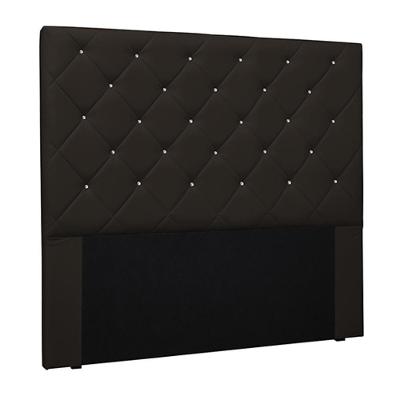 Cabeceira Decorativa Casal 1,40m Tàzio Pu Marrom G63 - Gran Belo