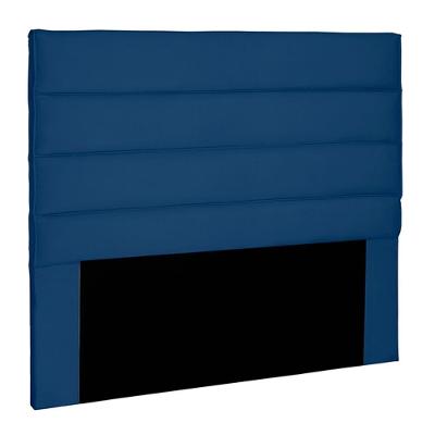 Cabeceira Decorativa 1,95m King Size Guess Suede Azul Marinho G63 - Gran Belo