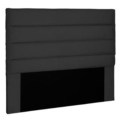 Cabeceira Decorativa 1,95m King Size Guess Suede Preto G63 - Gran Belo