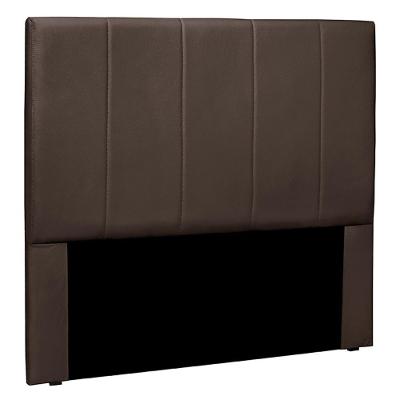 Cabeceira Decorativa King Size 1,95m Erza Veludo Marrom G63 - Gran Belo