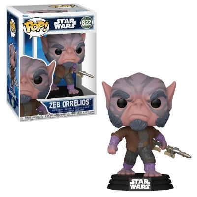 Boneco Funko Pop! Star Wars Mandalorian E Grogu - Zeb