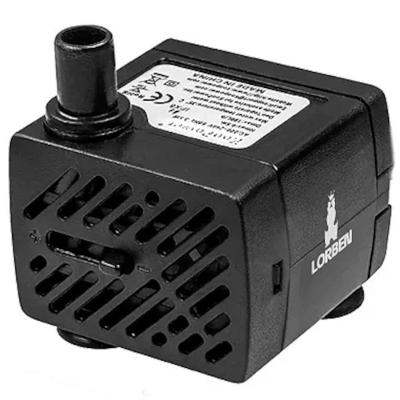 Bomba Submersa para Fontes e Aquários Lorben DH-160 Plástico ABS Preto 2,5W 110V-220V 160 L-H 1