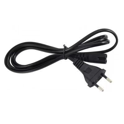 Cabo de Força Bipolar Tipo 8 para Fonte 1 m 250V 10A com Plugue 180 Preto DEX