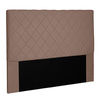 Cabeceira Decorativa 1,40m Baelon Suede Caramelo G63 - Gran Belo