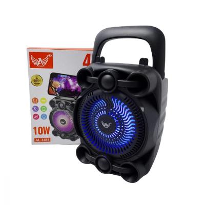 Caixa De Som Bluetooth Led Rgb Usb Cartão Tf Alta Qualidade