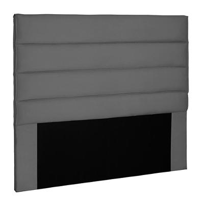 Cabeceira Decorativa 1,60m Queen Size Guess Suede Cinza G63 - Gran Belo