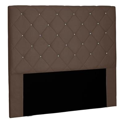 Cabeceira Decorativa Casal 1,40m Tàzio Suede Caramelo G63 - Gran Belo