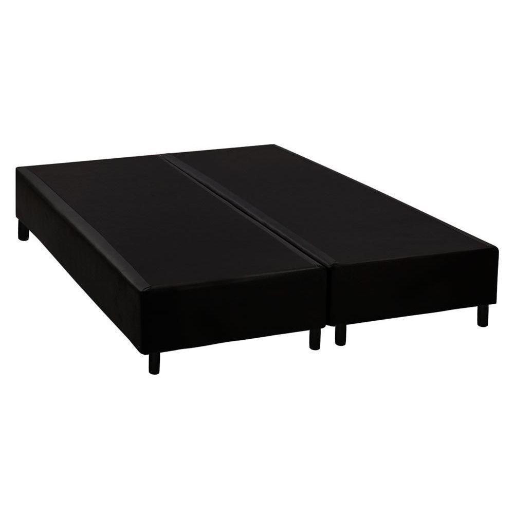 Cama Box Base Queen Universal Courano Black (158x198x20) - Costa Rica - 1