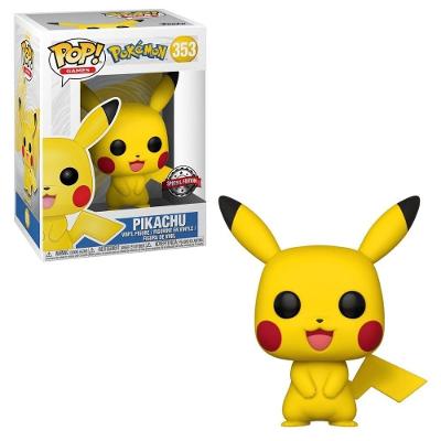 Boneco Funko Pop! Exclusivo Pokémon - Pikachu