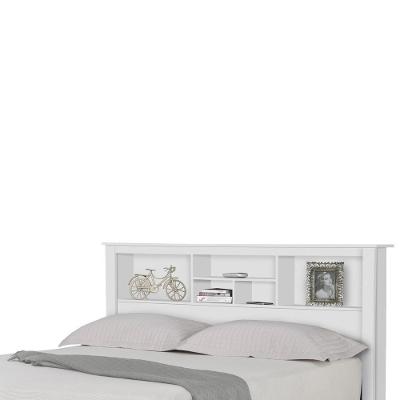 Cabeceira Para Cama De Casal Cuba Branco G68 - Gran Belo