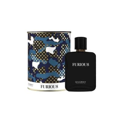 Deocolônia Furious Masc 100ML com Frescor Penetrante e Notas de Limão e Incenso Giverny