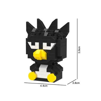 Blocos de Montar Infantis Q5027 Educativo Tema Animais em Plástico ABS Ecológico OEM