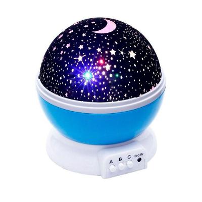 Luminária Projetor de Estrelas Galaxy Star Master com Projeção 360o para Decoração de Festas Azul