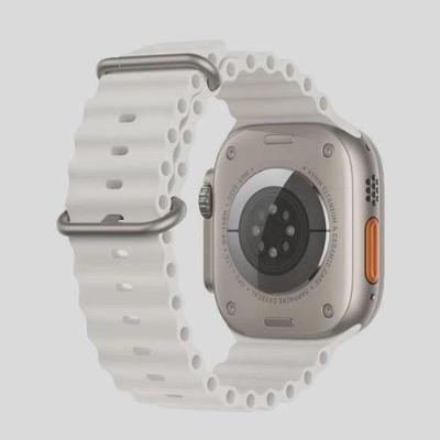 Pulseira Silicone Oceano Preta Compativel Appl E Watch 42mm 44mm 45mm 49mm 2022-2023