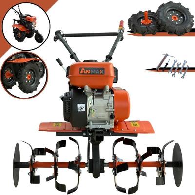 Motocultivador MT170G Gasolina 4T 7HP 208CC com 24 Lâminas Cultivadoras com Discos Anmax