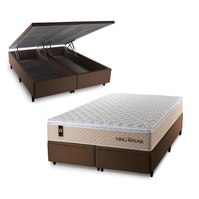Cama Box Baú Alford com Molas Ensacadas 158x198 King House