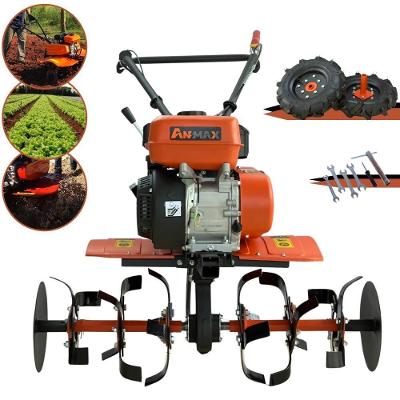 Motocultivador MT-170G Gasolina 4 Tempos 7HP 208CC com 24 Lâminas Cultivadoras Anmax